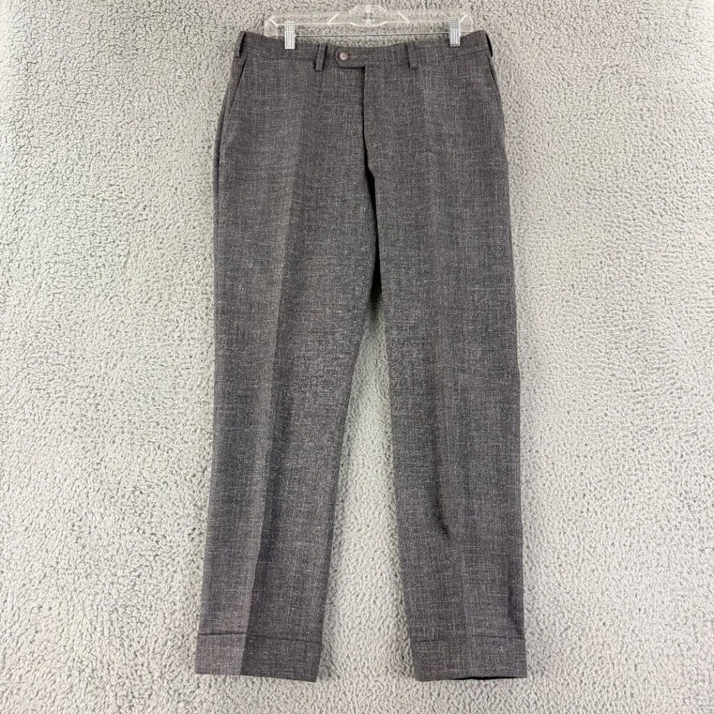 SuitSupply Blazer Vest Pants Suit Set‎ Mens Gray Wool Silk Linen
